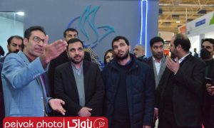 دیدار وزیر ارتباطات از نمایشگاه ملی صنایع دستی و گردشگری۴