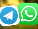 واتساپ تلگرام