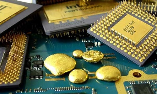 استخراج طلا از قطعات کامپیوتر